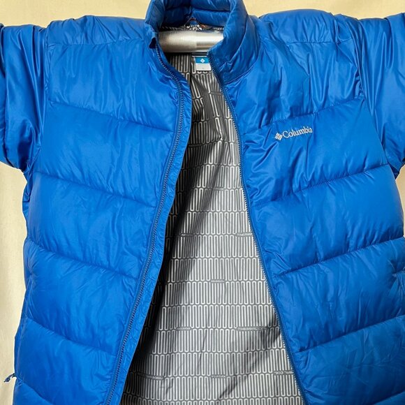 Columbia Men's XL Rapid Excursion Thermal Coil Puffer Jacket Blue - Picture 8 of 14